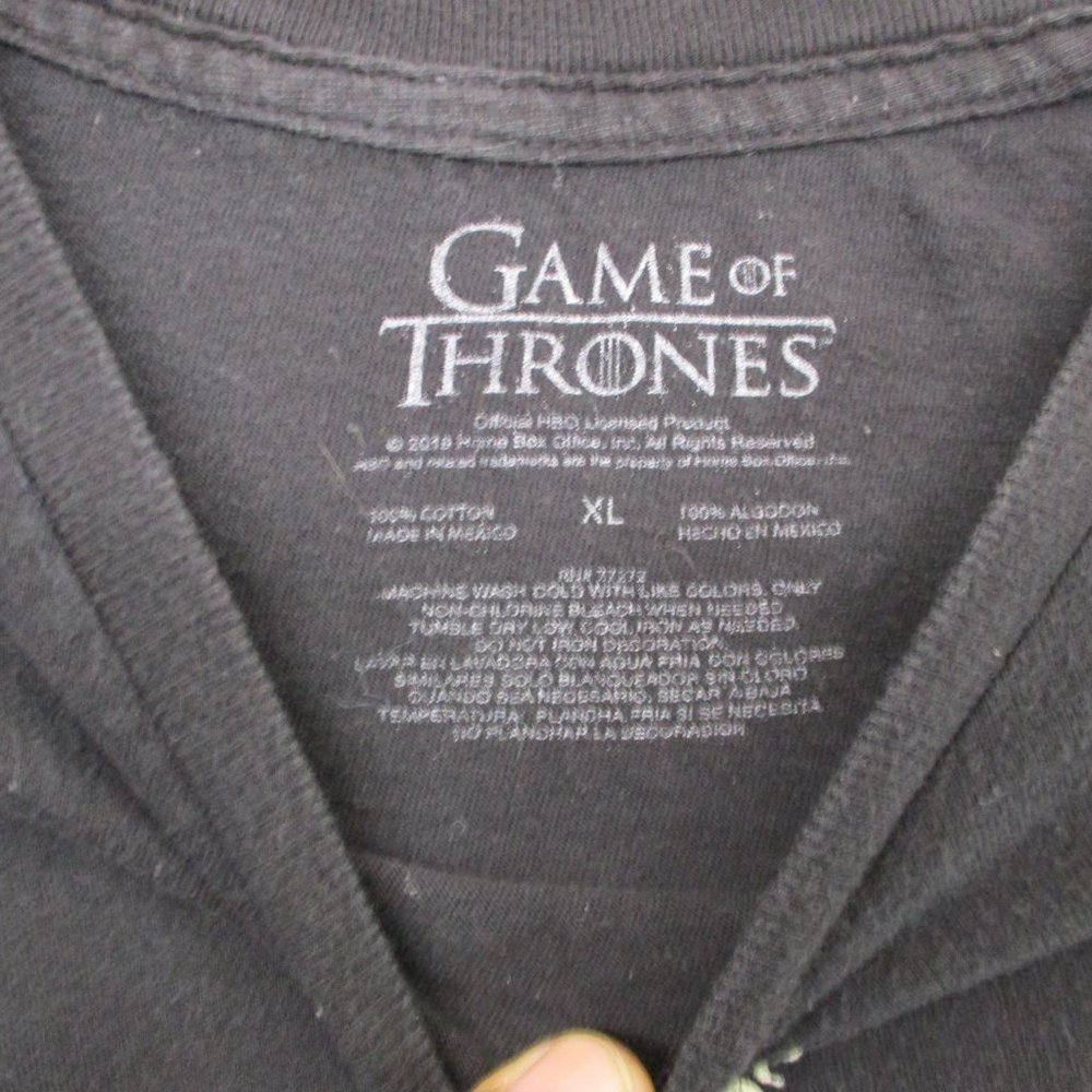 Game Of Thrones T-Shirt I Drink & I Know Things Black Men Size | XL - Picture 3 of 8